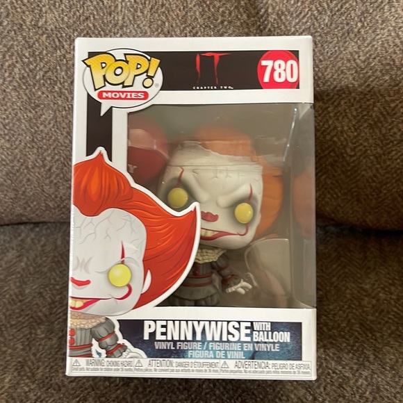 Funko Pop Movies: IT Chapter 2 Pennywise with Balloon Derry #780 Vinyl Figure - Picture 1 of 4